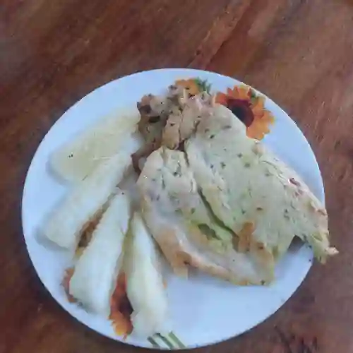 Desayuno con pechuga