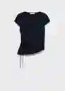 Jersey Pepa Navy Talla XS  Mujer Mango