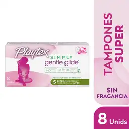 Playtex Tampón con Aplicador Simply Gentle Glide