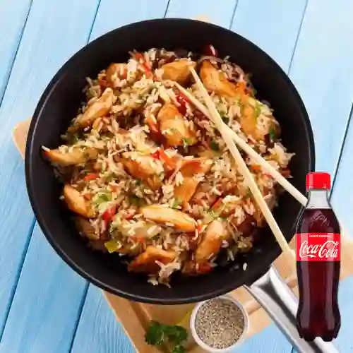 Combo Mixti Wok + Coca-Cola Sabor Original 400 ml