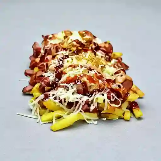 Salchipapa Super Mega Bufalo