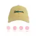 Gorra de Béisbol California Amarillo Miniso