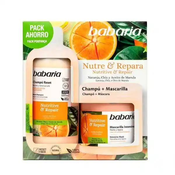 Babaria Kit Nutre & Repara Shampoo + Mascarilla