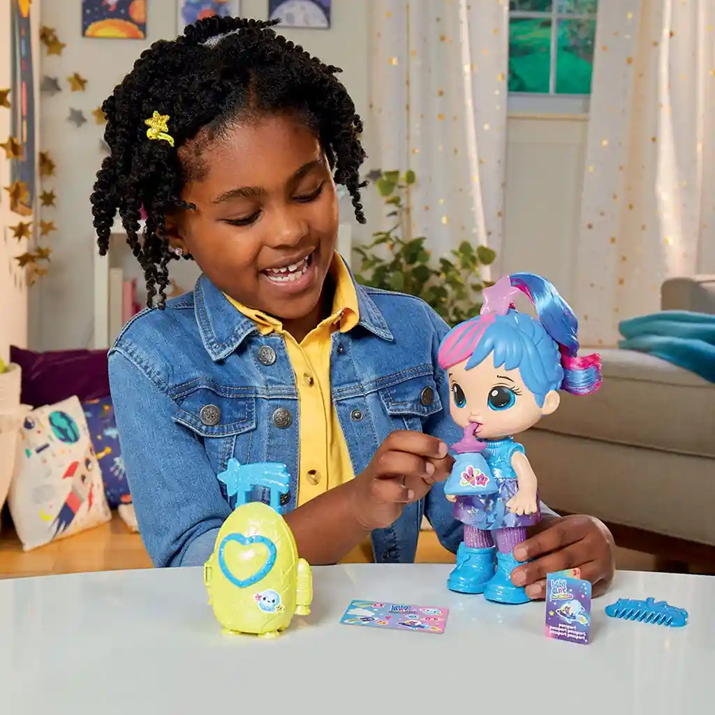 Muñeca Stellar Skylar Star Besties Tema Intergaláctico Baby Alive