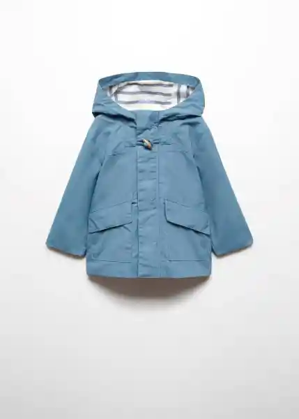 Abrigo Parka Andy Perla Talla 72 Niños Mango