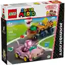 Set Construcción Mario Kart Persecución Potenciador Planta Lego