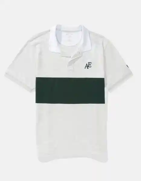 Polo Hombre Verde Talla Large 4570337 American Eagle