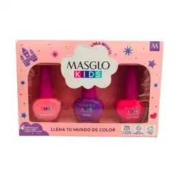 Masglo Kit Esmalte de Uñas Kids Exploradora Curiosa