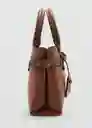 Bolso P Harvey Cuero Talla 99 Mujer Mango