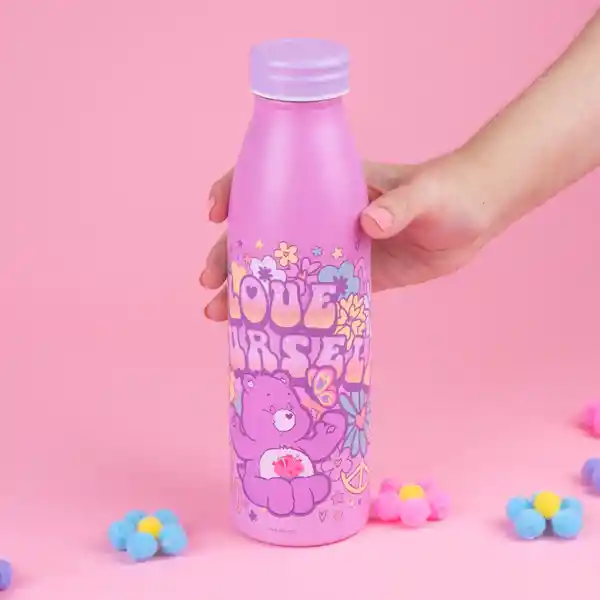 Vaso de Acero de la Colección Care Bears Rosa Miniso