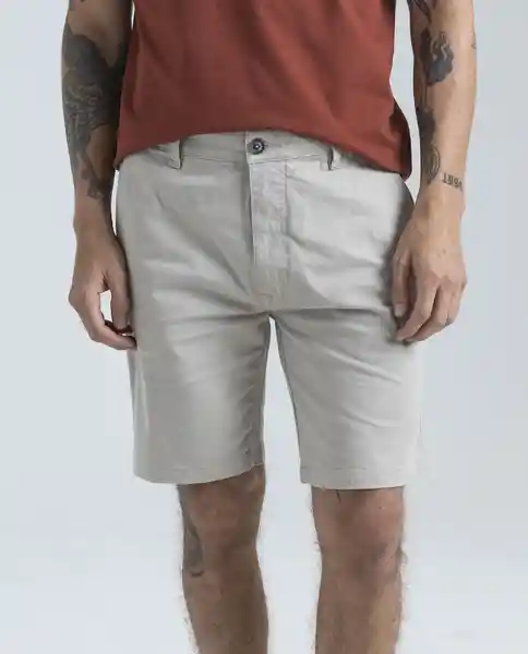 Bermuda Hombre Crudo Talla 36 850D000 Americanino