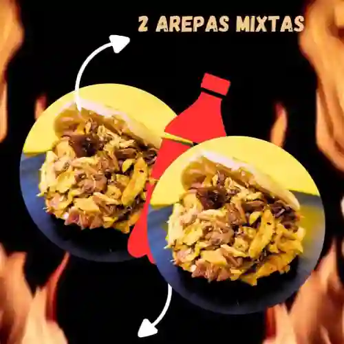 Combo Arepa Mixta