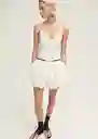 Cinturón Sela Negro Talla S Mujer Mango