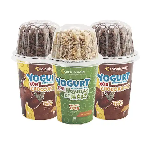 Oft Yog Colsub Cereal Surtido 3und