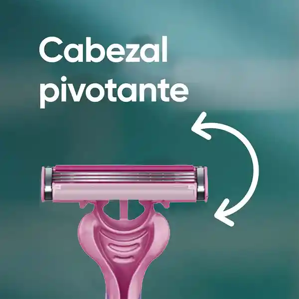 GILLETTE Prestobarba 3 Cuchilla de Afeitar Mujer Máquina de Afeitar Corporal con Aceites Botanicos 4 Uds