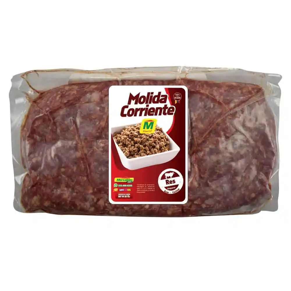 Carne Molida Corriente Mercaldas