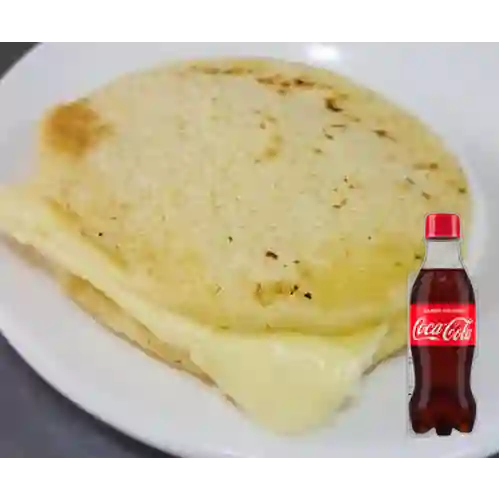 Combo Arepa Doble Queso +Cocacola Orig 200ml