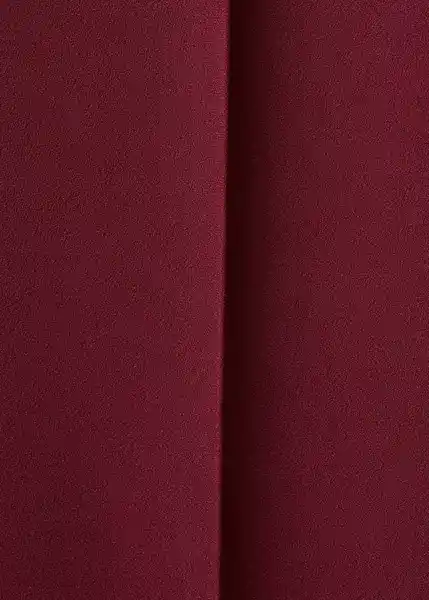 Pantalón Maca Burdeos Talla 36 Mujer Mango