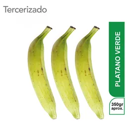 3 x Plátano Verde Turbo
