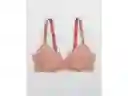 American Eagle Brasier Aerie Real Color Rosa Boom Talla 34 C