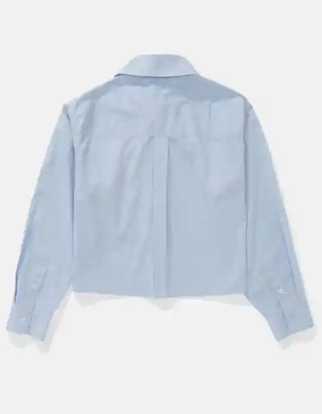 Camisa Mujer Azul Talla Large 6409401 American Eagle