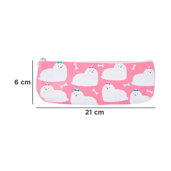 Lapicera de la Serie Stick Rosa Serie Puppy Miniso