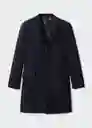 Abrigo Arizona Navy Talla XS Hombre Mango