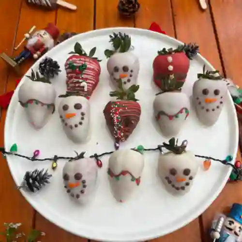 Fresas Navideñas