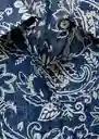 Camisa Nemo Azul Talla S Mujer Mango