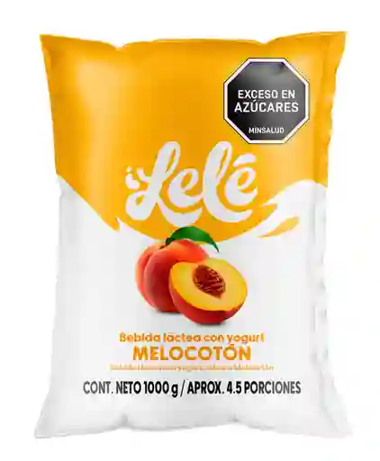 Lele Bebida Lactea Yogurt Melocot