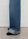 Jean Carlota Tejano Medio Talla 38 Mujer Mango