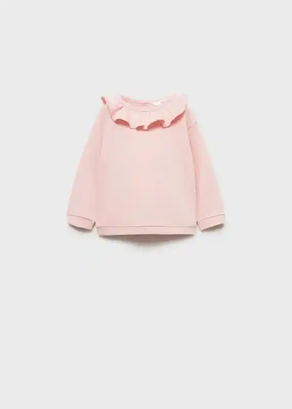 Sudadera Pink Rosa Talla 66 Niños Mango