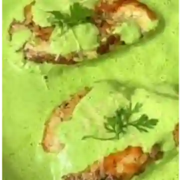 Sopa+cerdo en Salsa de Cilantro+principi