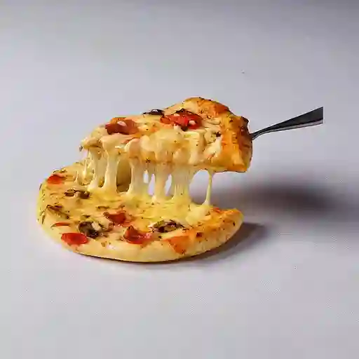 Pizza Jamón y Tocineta