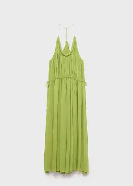 Vestido Ocean Verde Talla M Mujer Mango