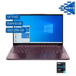 Lenovo Computador Intel Core i5 8Gb 256Gb SDD Yogas7-14I