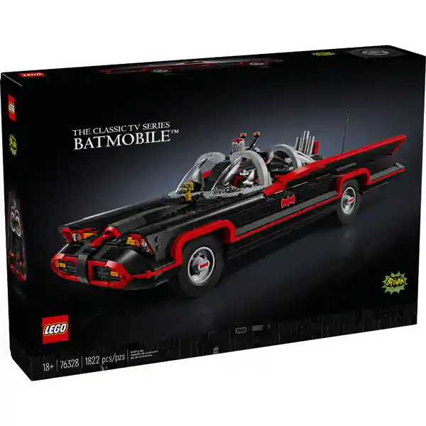 Set Construcción Batman: Batmóvil de la Serie Clásica de tv Lego
