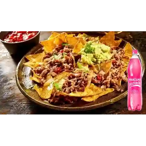 Combo Nachos Duo + Postobón Manzana 1.5 l
