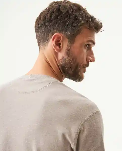 Camiseta Basic 1957 Beige Atmósfera Medio Talla L Chevignon