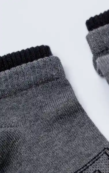 Calcetines Unisex Gris Talla 10-12 761G500_GRI140105 Americanino
