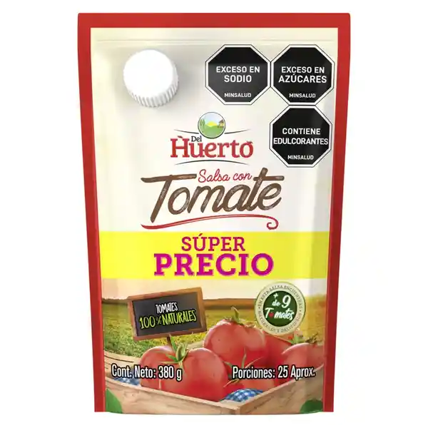 Del Huerto Salsa de Tomate