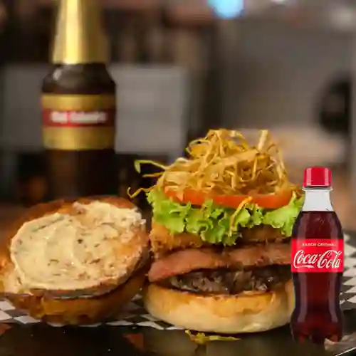 Combo Hamburguesa Calaca + Coca Cola Original 250ML