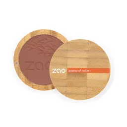 ZAO Rubor Bamboo Compact Blush 321 Brown Orange