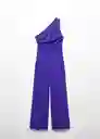 Enterizo Mono Yes Azul Talla 18 Mujer Mango