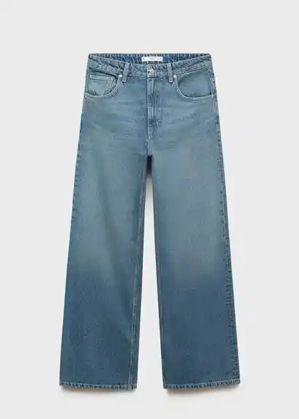 Jean Niki Tejano Medio Talla 40 Mujer Mango