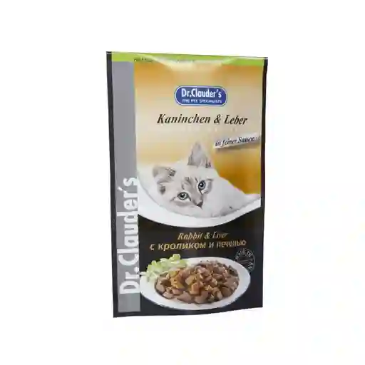 Dr. Clauder's Alimento Húmedo para Gato Conejo & Hígado
