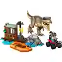 Set Construcción Huida Por el Río y T. Rex a la Caza Lego