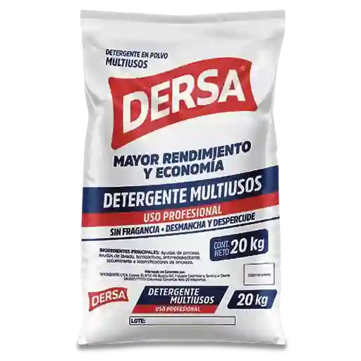 Dersa Detergente en Polvo Multiusos Profesional