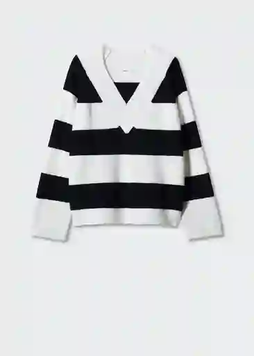 Saco Jersey Beauty Negro Talla XL Mujer Mango