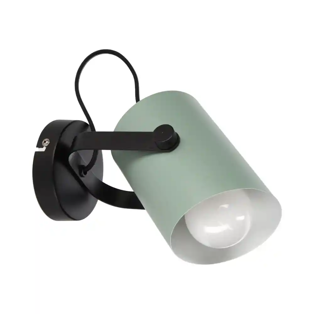 Foco Single de Metal 110V Verde Menta 0001 Casaideas